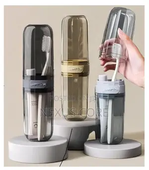 Portable Toothbrush & Toothpaste Holder
