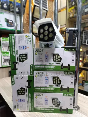 180W Solar Motion Sensor Dummy Camera Security Lamp