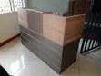 120cm Reception Desk - Brown - 5