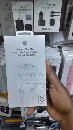 35W USB-C PD Fast Charger for iPhone 16 Pro Max