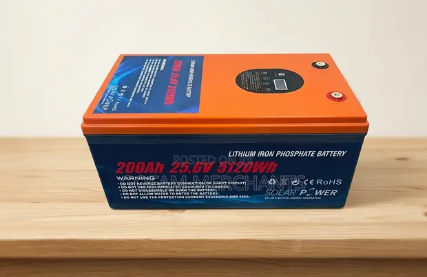 Yachu 5.12kWh 25.6V 200Ah Lithium Battery - 1