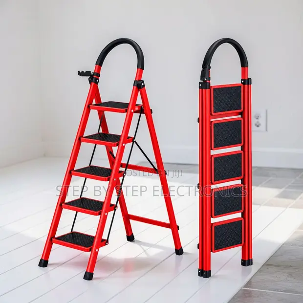 Premium Folding Step Ladder (2-5 Steps) - 1