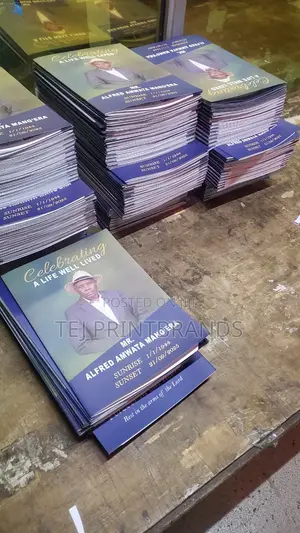 Funeral Program & Eulogy Printing