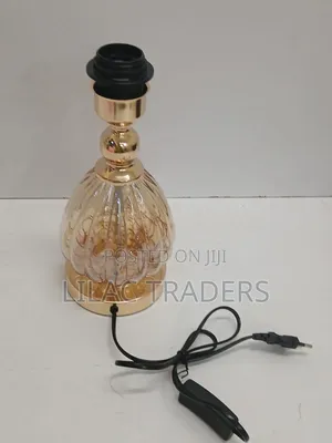 Crystal Feather Table Lamp