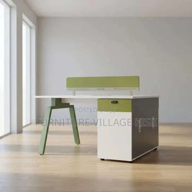 Modern 2-Way Office Workstation - 1