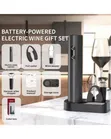 Electric Wine Opener - Black - 1