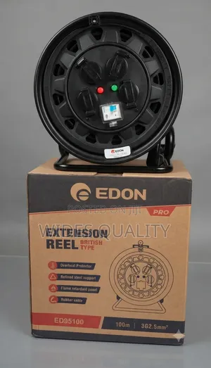 Edon Pro 100m Heavy-Duty Extension Reel