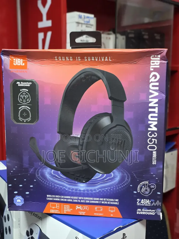 JBL Quantum 350 Wireless Gaming Headset - 1