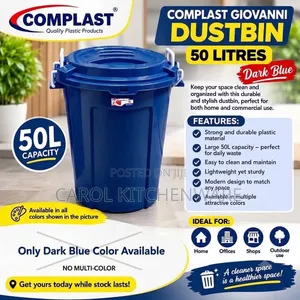 50L Complast Giovanni Dustbin / Storage Bucket