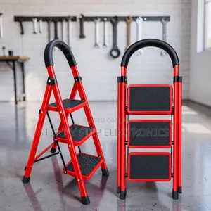 Heavy-Duty Folding Step Ladder (2-5 Steps)