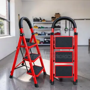 Heavy-Duty Folding Step Ladder (2-5 Steps)