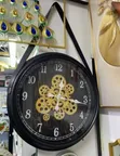 Rotating Gear Wall Clock - Adam Home - 1