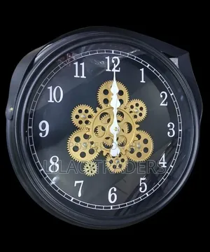 Rotating Gear Wall Clock - Adam Home