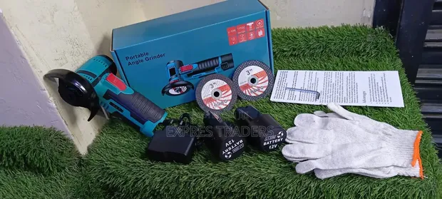 Portable Angle Grinder 3" Cordless - 1