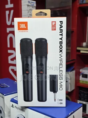 JBL PartyBox Wireless Microphone Set (2 Mics)