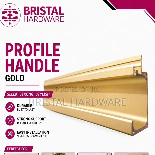 Gold Profile Handle - 1