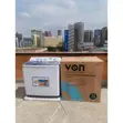 VON 13kg Twin Tub Washing Machine - Nyeupe - 2