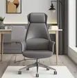Executive High-Back Leather Office Chair - 4