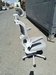 Elegant Laurel Ergonomic Executive Chair - White Grey - 1