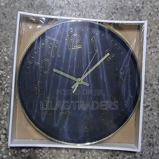 Quartz Wall Clock 30cm Diameter - 1