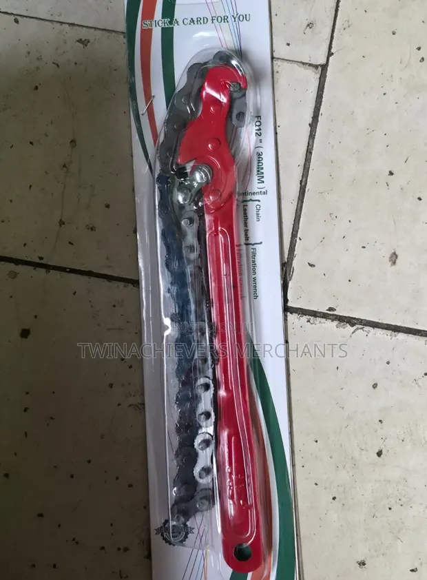 12-inch (300mm) Oil Filter Chain Wrench - 1