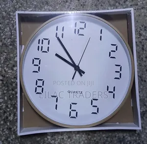 Quartz Wall Clock - 30cm Diameter