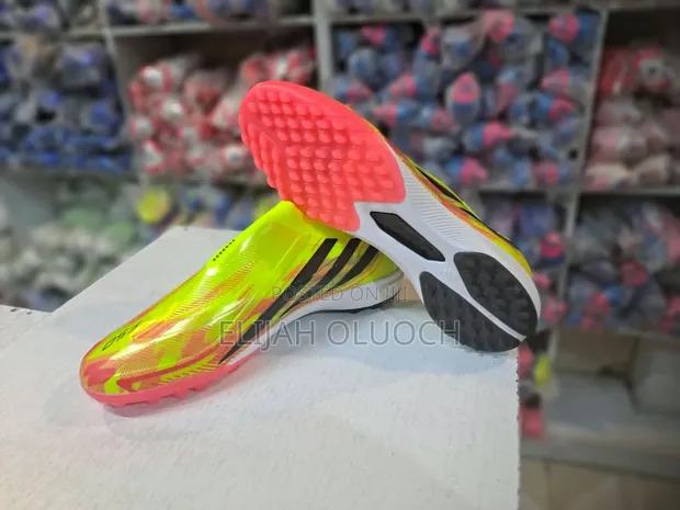 Adidas F-50 Hyperfast Trainers - Luminous Green/Black - 1
