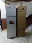 Volsmart 210L Double Door Fridge Freezer - Silver - 1