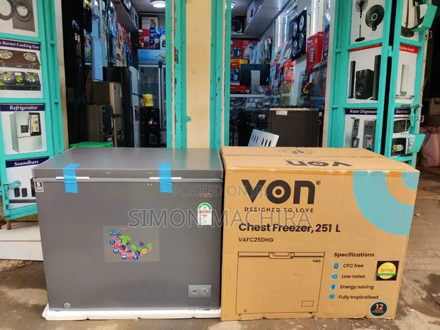 Von 251L Chest Freezer - 1