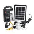 DAT 999 Solar Home Lighting System with 3 Bulbs - 1