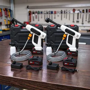 Portable Cordless High Pressure Car Washer Gun