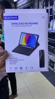 Bluetooth Wireless Keyboard Folio Case for Samsung Galaxy Tab A9+ - 1