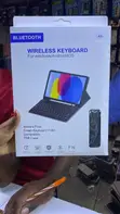 Bluetooth Wireless Keyboard Folio Case for Samsung Galaxy Tab A9+ - 2