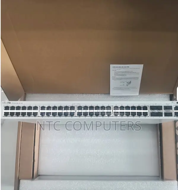 MikroTik CRS354-48G-4S+2Q+RM Network Switch - 1
