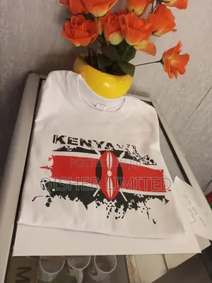 Kenya Flag Printed T-Shirt