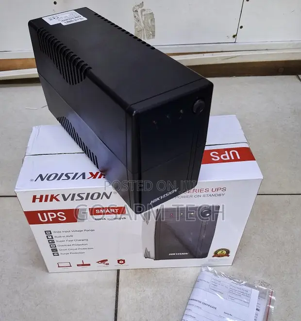 Hikvision 1000VA UPS na Battery Backup - 1