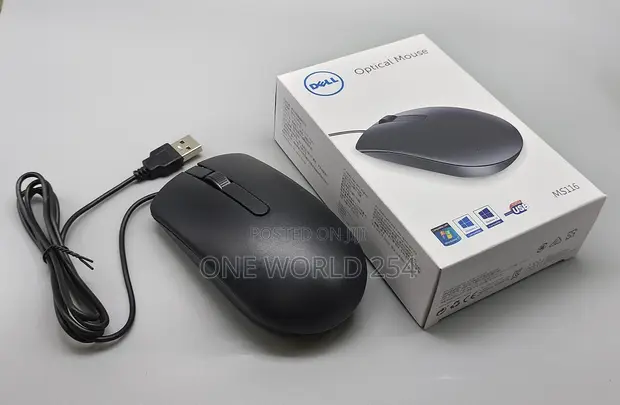 Dell MS116 USB Wired Mouse - 1