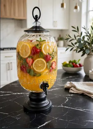 6L Pineapple Honeycomb Dispenser - Black Luxury
