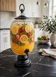 6L Pineapple Honeycomb Dispenser - Black Luxury - 1