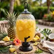 6L Pineapple Honeycomb Dispenser - Black Luxury - 5