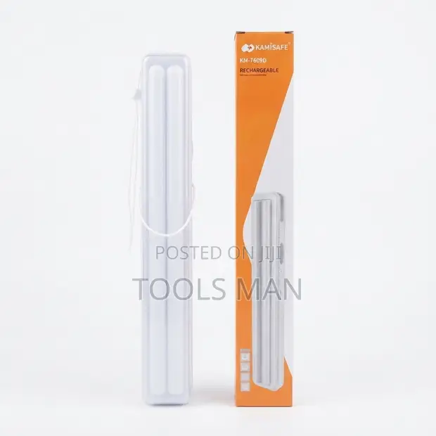 Kamisafe KM-7605D Rechargeable Emergency LED Tube Light Lamp - 1