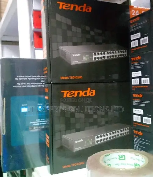 Tenda 24-Port Gigabit Desktop/Rackmount Switch - 1