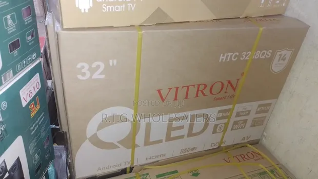 Vitron 32" Smart Android TV - HD Frameless - 1