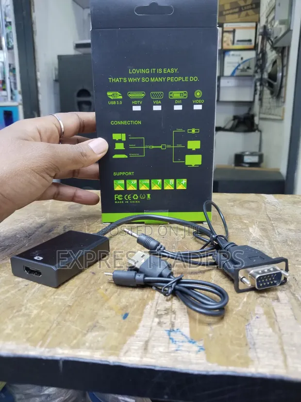VGA to HDMI Converter Adapter - 1