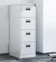 4 Drawer Vertical Medium Gauge Cabinet - 2