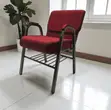 Red Stackable Event Chair with Armrest - 2