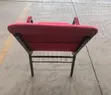 Red Stackable Event Chair with Armrest - 5