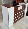 1.8m Custom Wooden Office Counter Desk - 1
