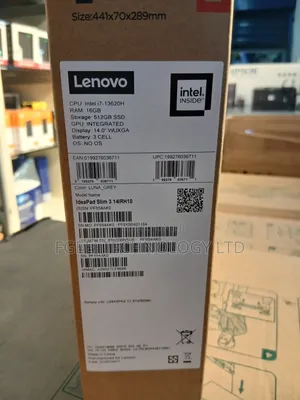 New Lenovo IdeaPad 3 Laptop - Core i7, 16GB RAM, 512GB SSD