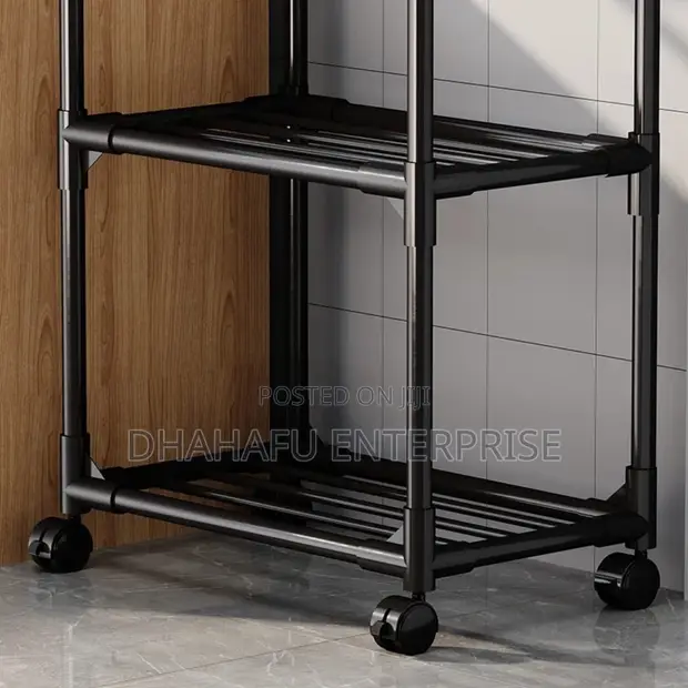 6-Tier Kitchen Storage Rack Trolley - 1